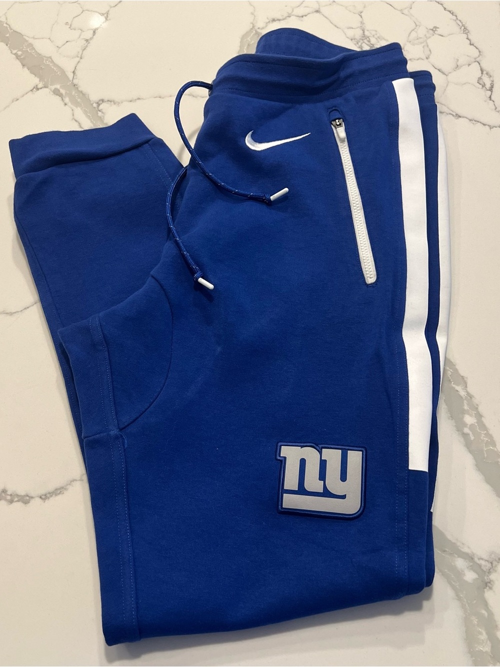 NIKE MENS Royal Blue NEW YORK GIANTS Joggers - Size S
